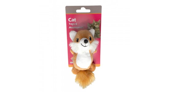 Eastland Peluş Hışırti Kedi Oyuncağı Tilki 95x5 Cm