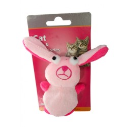 Eastland Peluş Hışırtili Kedi Oyuncağı Tavşan