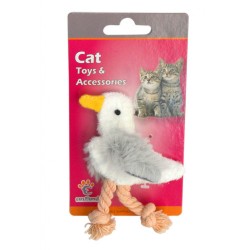 Eastland Peluş Hışırtili Kedi Oyuncağı Tavuklu 6 Cm