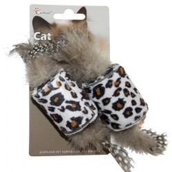 Eastland Peluş Oyuncak Tüylü Leopar 2Li - 4.6 Cm