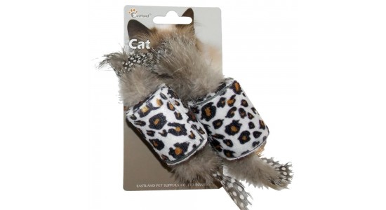 Eastland Peluş Oyuncak Tüylü Leopar 2Li - 4.6 Cm