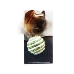 Eastland Tüylü Doğal Kedi OyuncağıTop 4.5 Cm
