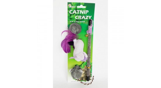 Eastland Kedi Oltası Seti Fare Kus Tüylü Top 26 Cm
