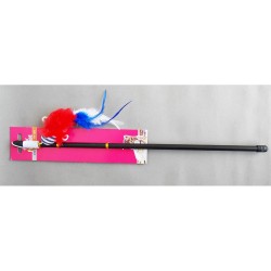 Eastland Kedi Otlu Hışır Peluş Kedi Oltası 41 Cm