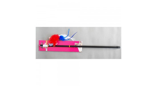 Eastland Kedi Otlu Hışır Peluş Kedi Oltası 41 Cm