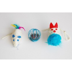 Eastland Kedi Oyuncak Set 3 Lü