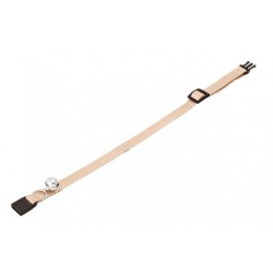 Karlie Boyun Tasması Çıngıraklı 30 Cm Bej