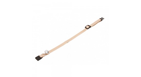 Karlie Boyun Tasması Çıngıraklı 30 Cm Bej