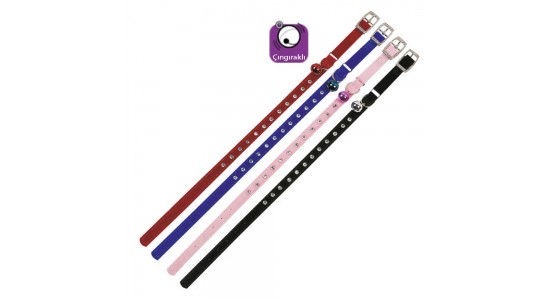 Karlie Kadife Tasli Kedi Boyun Tasması 30 Cm-10Mm