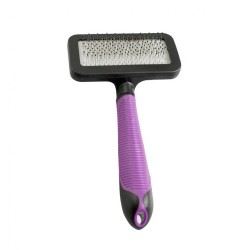 Karlie Kedi Fırçası U:17.5 G:10 Cm Mor-Siyah