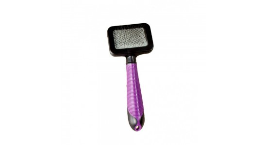 Karlie Kedi Fırçası U:7.5 G:7 Cm Mor-Siyah