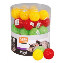 Karlie Kedi Oyuncağı Plastik Top 5 Cm 60Li