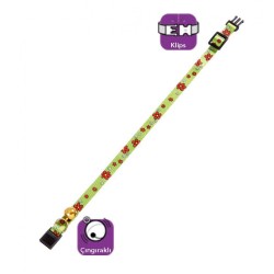 Karlie Kedi Tasması Çıngıraklı 30 Cm Yesil