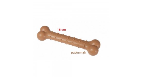 Karlie Naylon Çiğneme Kemiği Pastırmalı 18 Cm