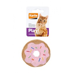 Karlie Peluş Kedi Oyuncağı 7.5 Cm cörek Pembe