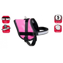 Karlie Reflektörlü Göğüs Tasması XS 31-40 Cm Pembe