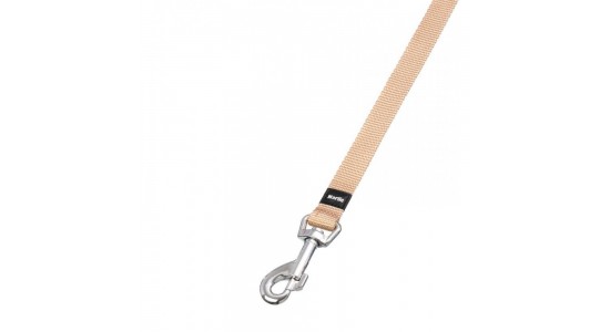 Karlie Uzatma Tasması 100 Cm-20Mm Bej