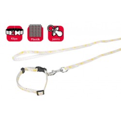 Karlie Yavru Köpek Boy.Tasması+Uzatma 10-35 Cm/1Mm Mavi