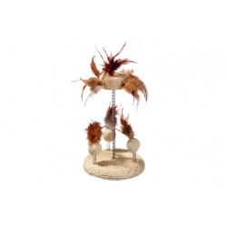 Karlie Yayli Kedi Oyuncağı 25x15 Cm Bej