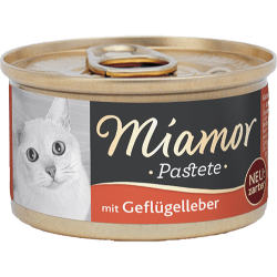 Miamor Pastete Ciğerli Yetişkin Kedi Konserve Maması 85 Gr