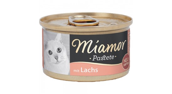 Miamor Pastete Somonlu Yetişkin Kedi Konserve Maması 85 Gr