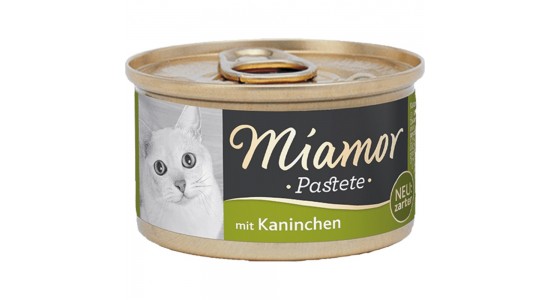 Miamor Pastete Tavsanli Yetişkin Kedi Konserve Maması 85 Gr