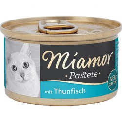Miamor Pastete Ton Balıklı Yetişkin Kedi Konserve Maması 85 Gr