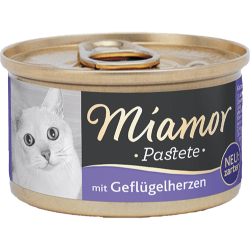Miamor Pastete Yürekli Yetişkin Kedi Konserve Maması 85 Gr
