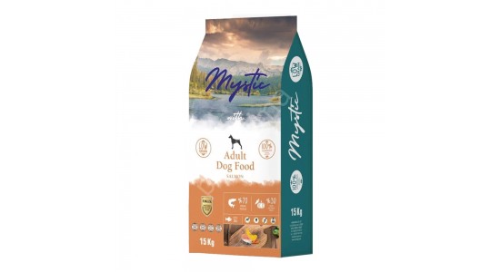 Mystic Somonlu Az Tahıllı Yetişkin Köpek Maması 15 Kg
