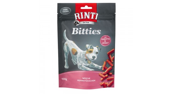 Rinti Ex. Bitties Havuc+İspanak Köpeködül 100 G