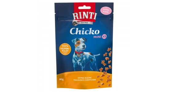 Rinti Ex.XS Tavuklu Köpek Ödülü 80 G