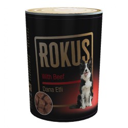 Rokus Dana Etli Köpek Konserve Maması 410 Gr