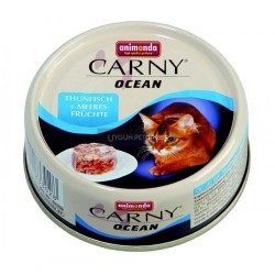 Animonda Carny Ocean Ton Baliği ve Deniz Mahsullü Yetişkin Kedi Konserve Maması 80 Gr