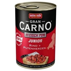 Animonda Gran Carno Sığır Etli ve Hindili Yavru Köpek Konserve Maması 400 Gr