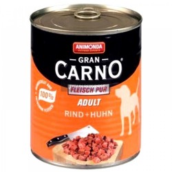 Animonda Gran Carno Sığır Etli ve Tavuklu Köpek Konserve Maması 400 Gr