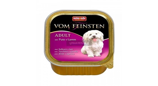Animonda Hindi Etli ve Kuzu Etli Köpek Konserve Maması 150 Gr