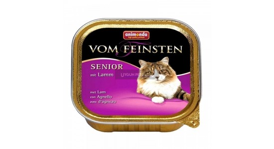 Animonda Senior Kuzu Etli Yaşlı Kedi Konserve Maması 100 Gr