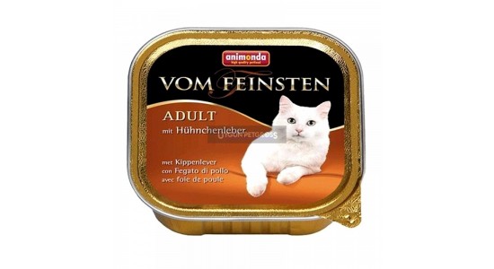 Animonda Tavuklu Ciğerli Yetişkin Kedi Konserve Maması 100 Gr