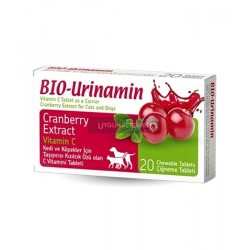 Bio Petactive Bio Urinamin İdrar Yolu Sağliği İcin C Vitamini Tableti (20 Adet)