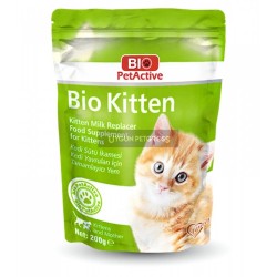 Bio Petactive Kitten Milk Powder Yavru Kedi Süt Tozu 200 Gr