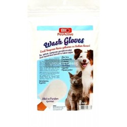 Bio Petactive Wash Gloves İslak Temizlik Eldiveni (8 Adet)