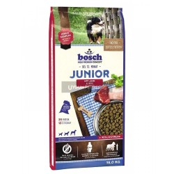 Bosch Junior Lamb Rice Gulutensiz Kuzu Etli Yavru Köpek Maması 15 Kg