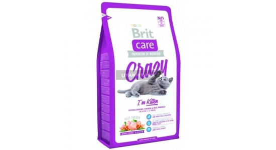 Brit Care Crazy Kitten Yavru Kedi Maması 2 Kg