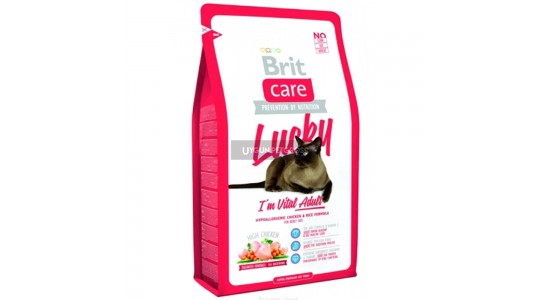 Brit Care Lucky Tavuklu ve Yetişkin Kedi Maması 2 Kg