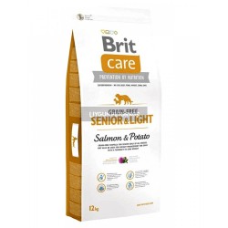 Brit Care Senior-Light Tahılsız Somonlu İleri Yas İcin Diyet Köpek Maması 12 Kg