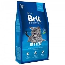 Brit Premium Kitten Tavuklu ve Somonlu Yavru Kedi Maması 8 Kg
