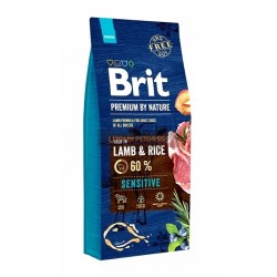 Brit Premium By Nature Sensitive Kuzu Etli Yetişkin Köpek Maması 15 Kg