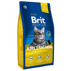 Brit Premium Salmon Somonlu Yetişkin Kedi Maması 8 Kg