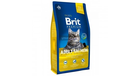 Brit Premium Salmon Somonlu Yetişkin Kedi Maması 8 Kg