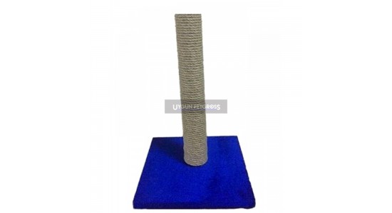 Cat Hause Kare Taban Kedi Tırmalama Platformu 40 Cm Mavi